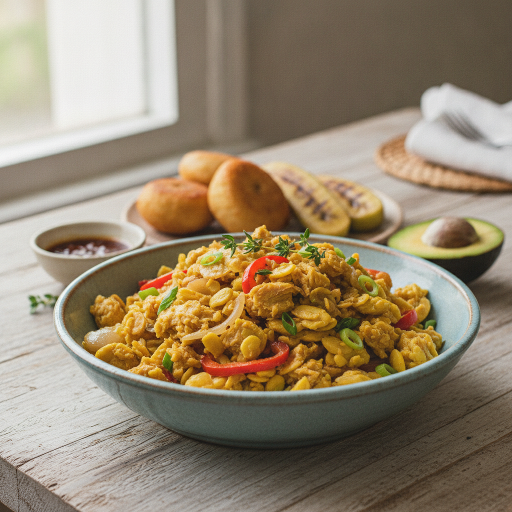 Jamaican Ackee And Saltfish